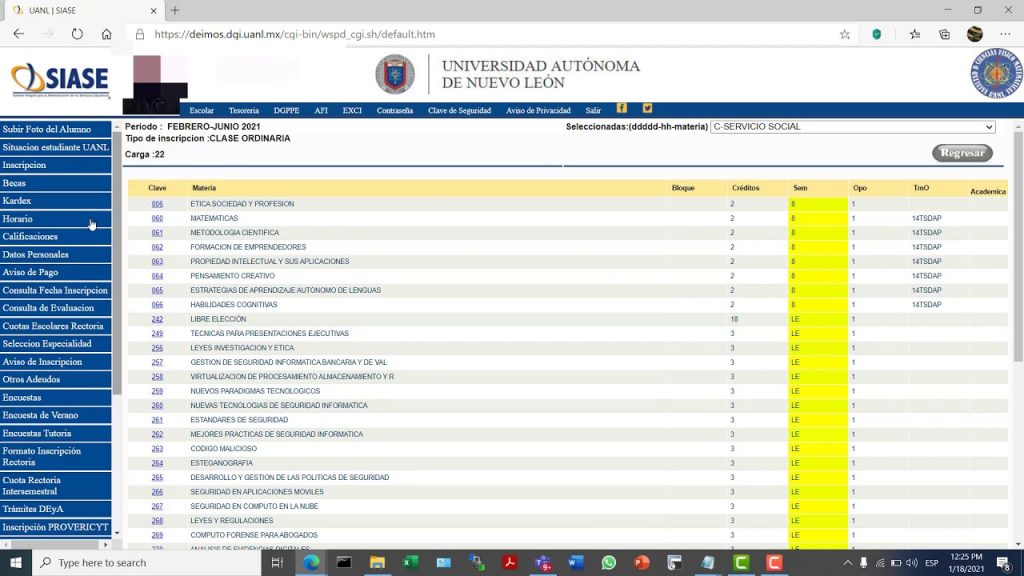 calificaciones uanl